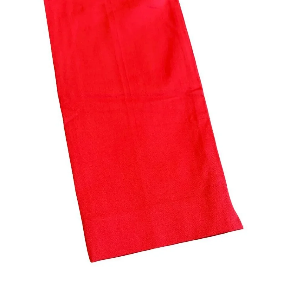J. Crew Martie Red Ankle Length Trousers Slacks Pants Office Everyday Size 6 NWT